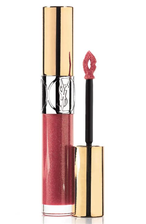 yves saint laurent lipgloss volupte|Yves Saint Laurent Lip Gloss Volupte for Women, 208/Fauve, 0.2 .